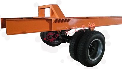 奇异果(中国)12吨加长重型骨架式全挂车