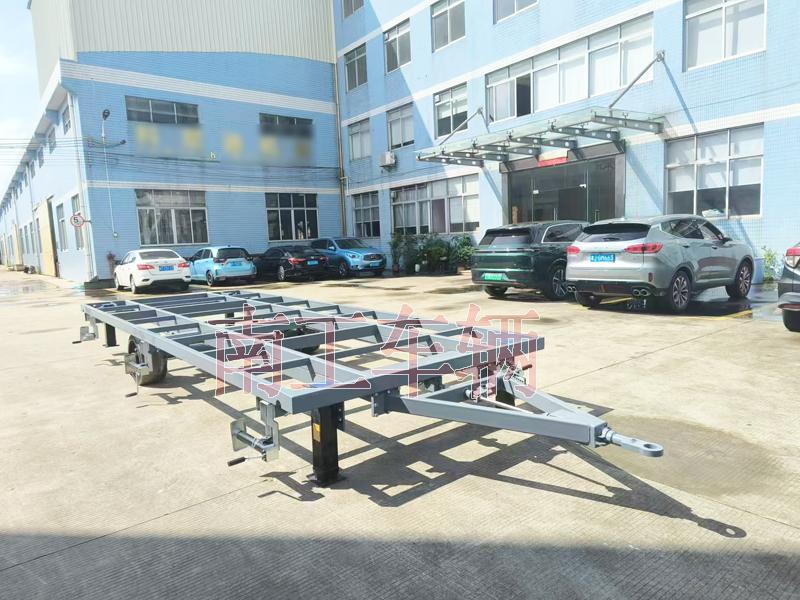 7吨骨架式ATV奇异果(中国) 2轮灰色工具拖车